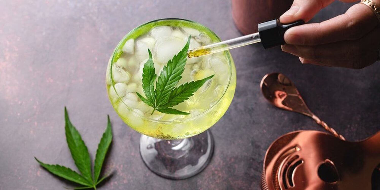 A CBD drink made with hemp extract